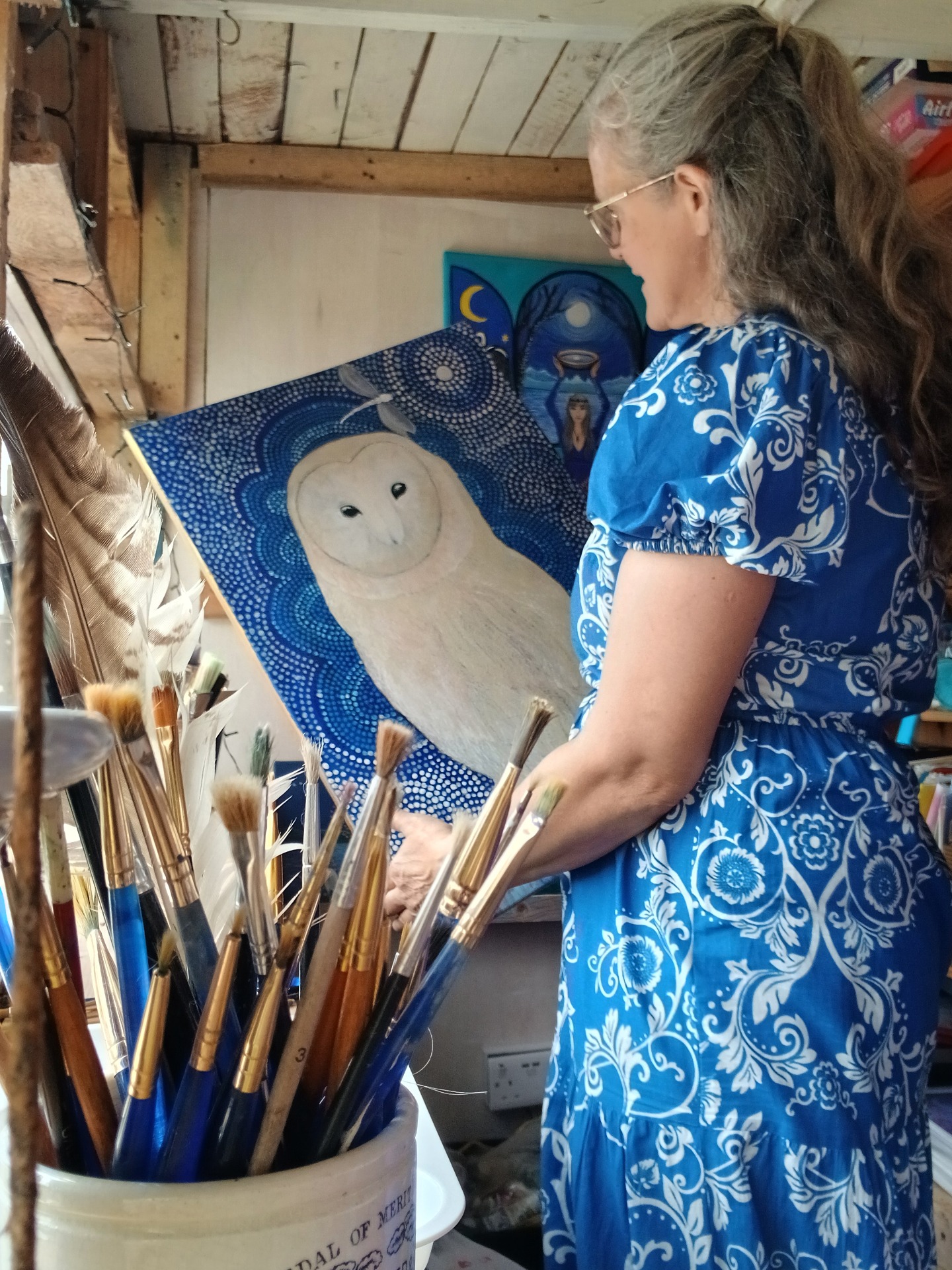 Irish Artist and Poet Sandra Nelson